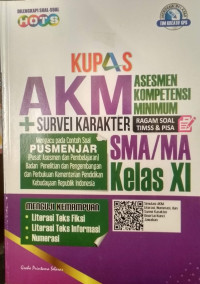 Image of AKM : kupas Survei Karakter Ragam Soal TIMSS & PISA SMA/MA 2021