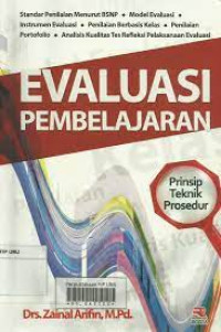 Image of Evaluasi Pembelajaran (Prinsip, Teknik dan Prosedur)