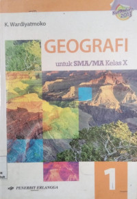Image of Geografi untuk SMA/MA Kelas X