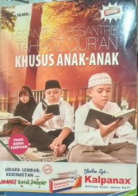 Image of Pesantren-Pesantren Tahfidz Qur'an Khusus Anak-Anak